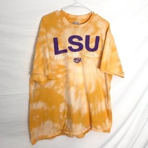 Shirts - Custom LSU tie dye T-shirt Shirts - Custom LSU tie dye T-shirt